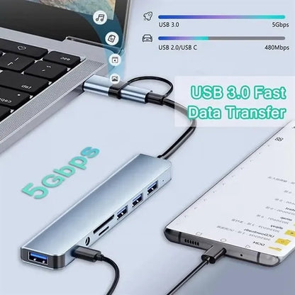 Gift Box packed Usb C Hub