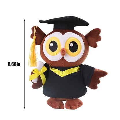 Meaningful keepsake graduation bachelor's hat owl doll
