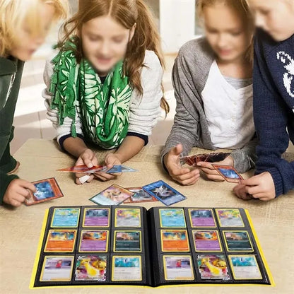 Side loading 360-pocket sports game card collection binder