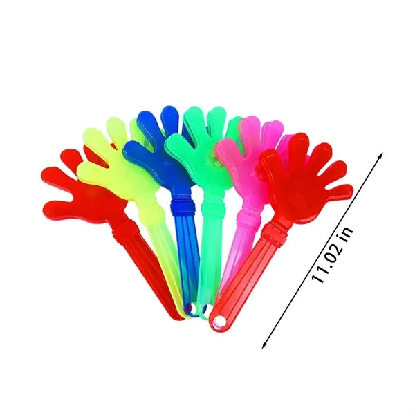 Party favors cheer light up glowing noisemaker hand clapper