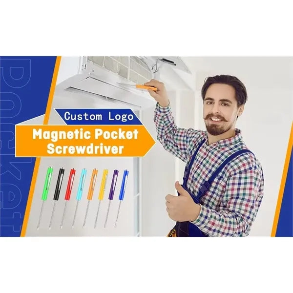 Mini Tops and Clips Pocket Screwdriver Strong Magnetic 3mm