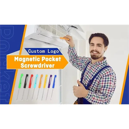 Mini Tops and Clips Pocket Screwdriver Strong Magnetic 3mm
