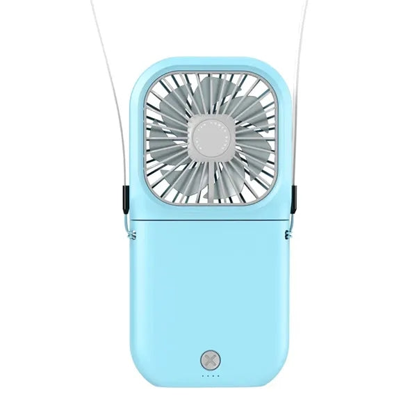 Power Bank and Folding Neck Fan