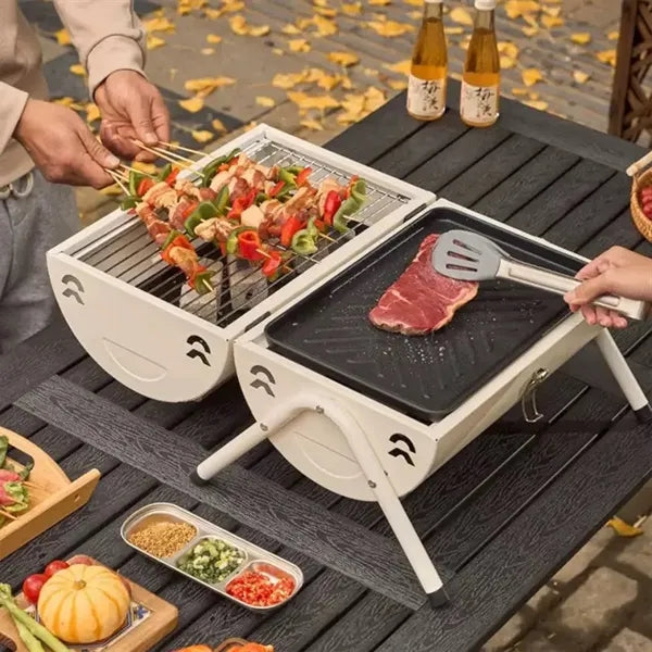 Portable Grills Camping Barbecue Stove Picnic Folding Beach