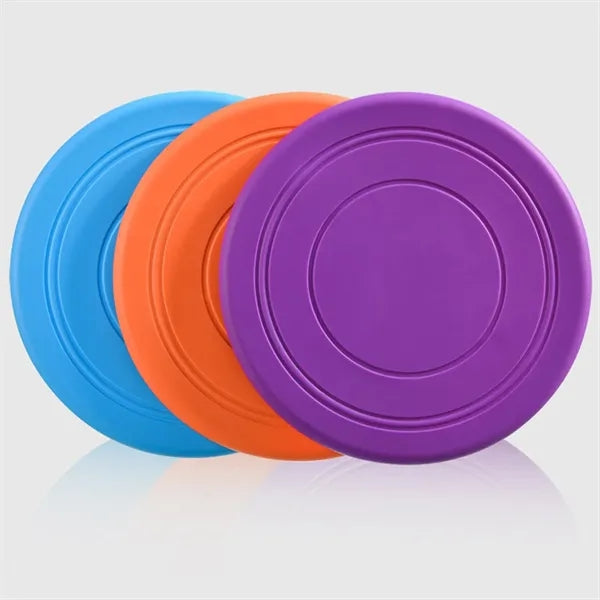 Custom Lightweight Soft Silicone Flying Disc For Outdoor