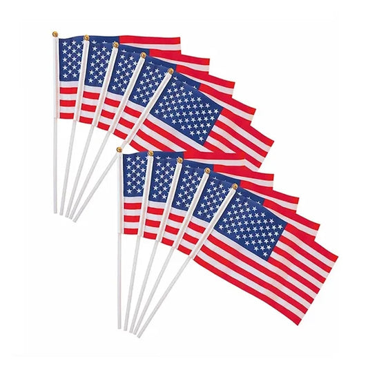 Custom Hand Held Advertising Flag