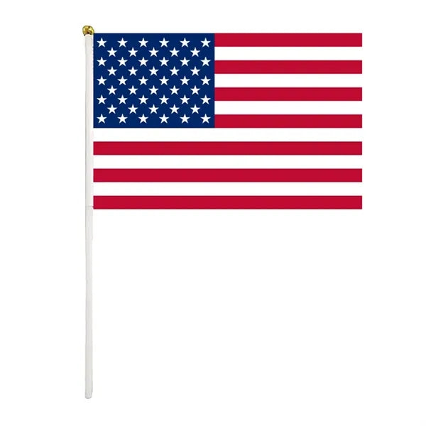Custom Hand Held Advertising Flag