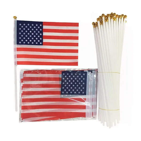 Custom Hand Held Advertising Flag