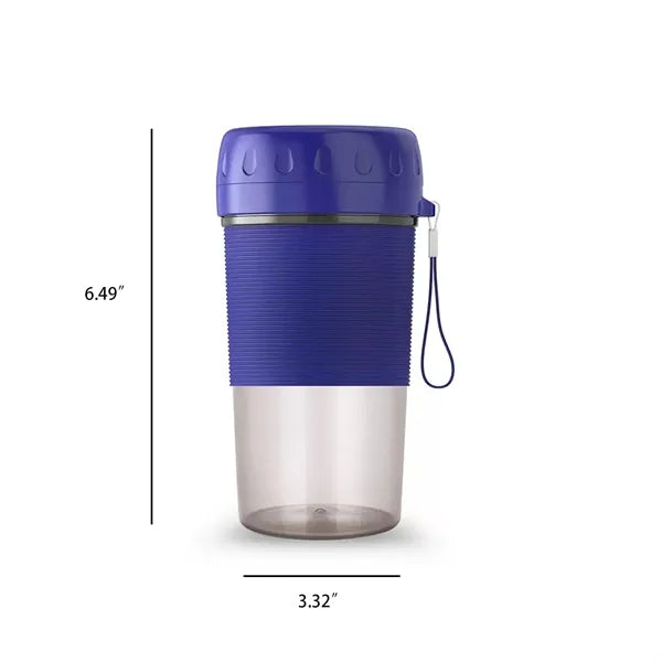 10oz. Portable USB Rechargeable Mini Juicer Cup With Handle