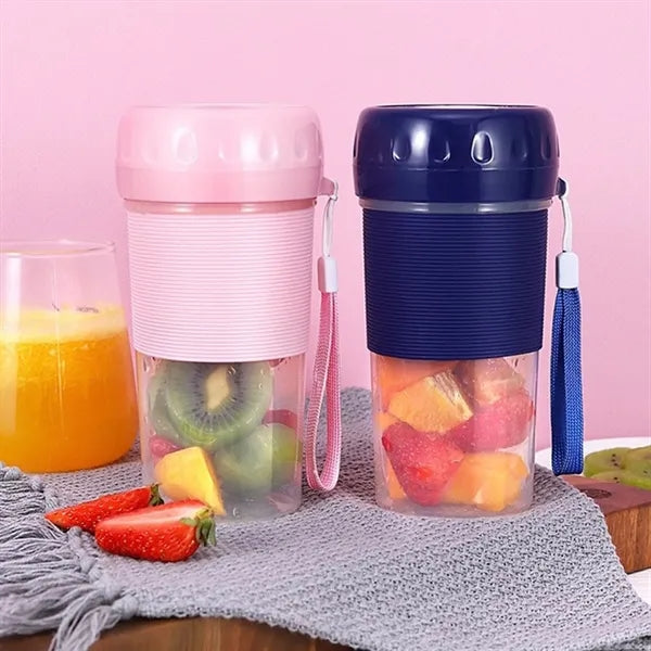 10oz. Portable USB Rechargeable Mini Juicer Cup With Handle