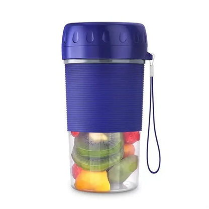 10oz. Portable USB Rechargeable Mini Juicer Cup With Handle