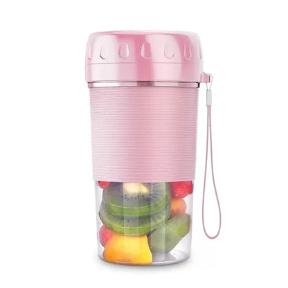 10oz. Portable USB Rechargeable Mini Juicer Cup With Handle