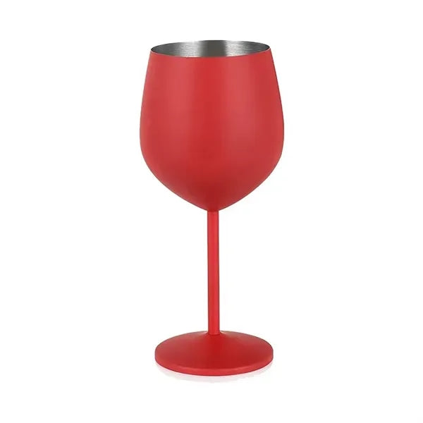 18oz Unbreakable stainless Wine Goblets