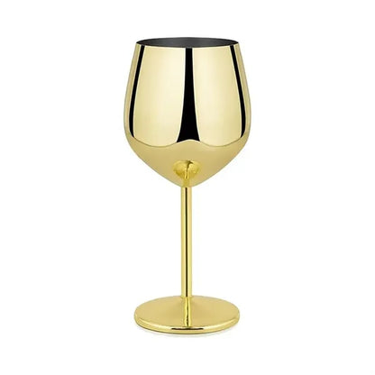 18oz Unbreakable stainless Wine Goblets