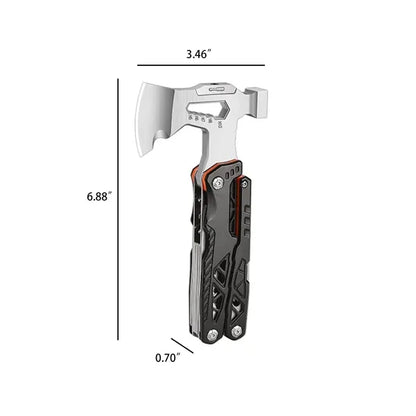 Multi Tool Camping Hatchet With Hammer And Survival Kit