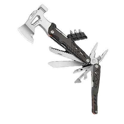 Multi Tool Camping Hatchet With Hammer And Survival Kit