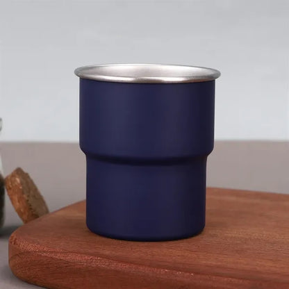Logo Design 304 SS Single Layer Camping Step Cup