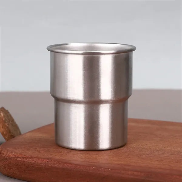 Logo Design 304 SS Single Layer Camping Step Cup