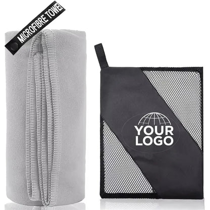 Portable microfiber sweat absorbent sports towel
