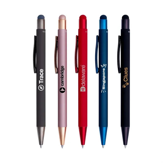 McVie Satin Gel Stylus Pen (Recycled Aluminum)
