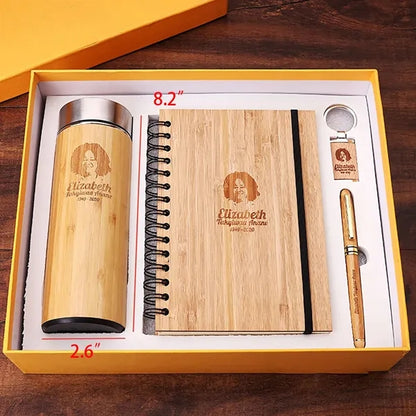 Unique Wooden Notebook With Pen
