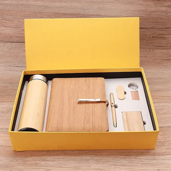 Unique Wooden Notebook With Pen