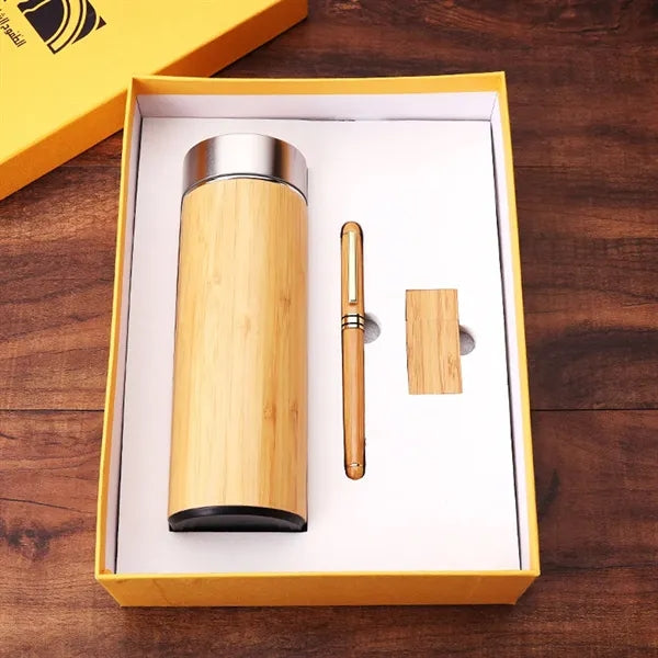 Unique Wooden Notebook With Pen