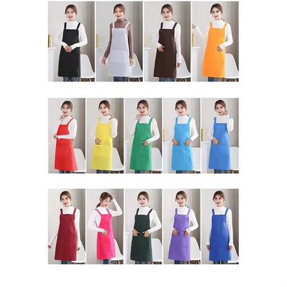 Solid Color Polyester Apron