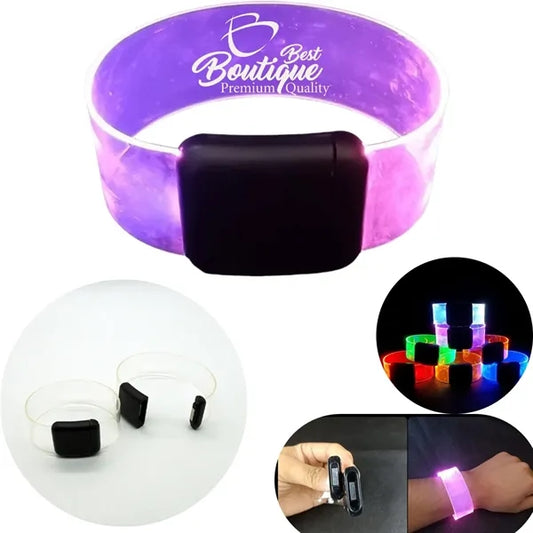 Magnet LED Bracelet Multi Modes Flashing Wristband