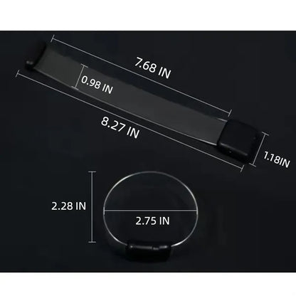 Magnet LED Bracelet Multi Modes Flashing Wristband