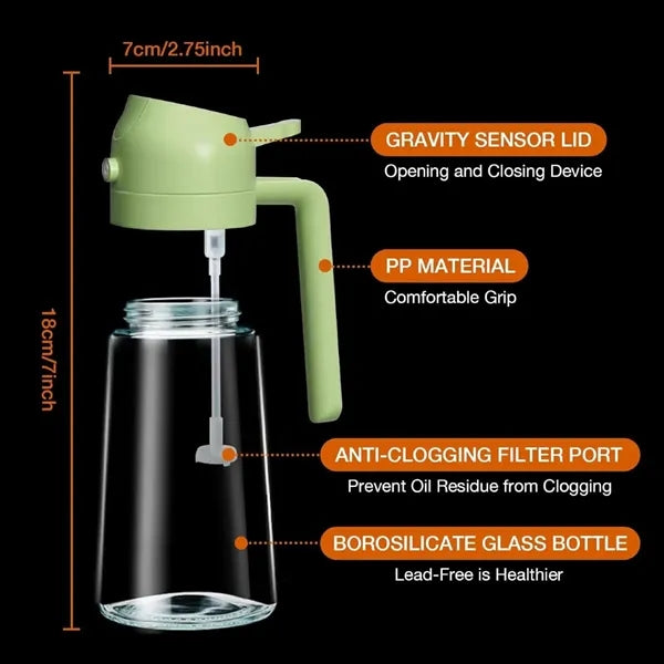 2 In 1 Oil Dispenser Sprayer 16oz