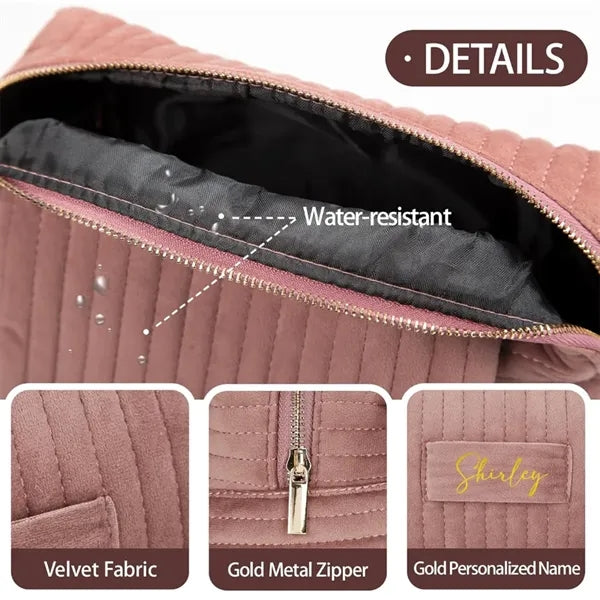 Velvet Cosmetic Bag