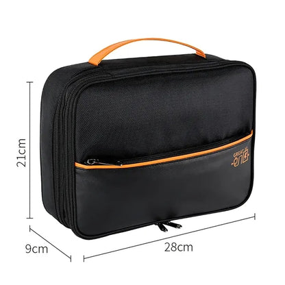 Digital Electronic Storage Bag with Removable Partitions