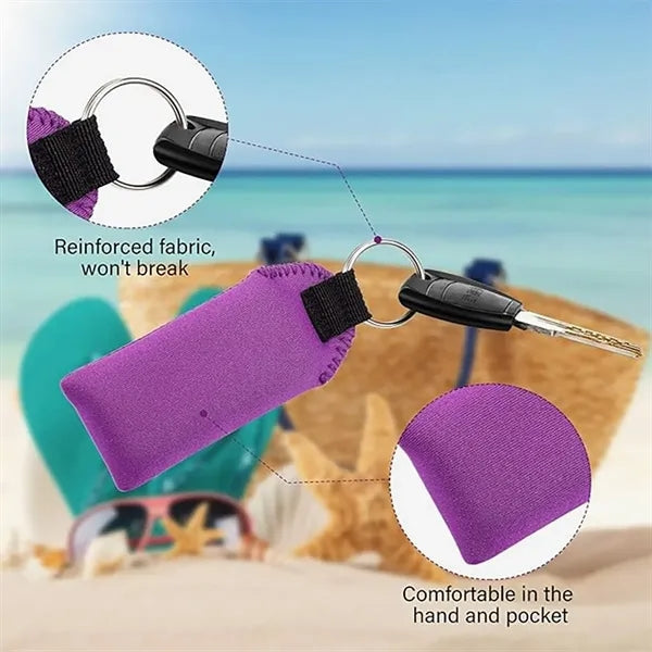 Floating Neoprene Keychains