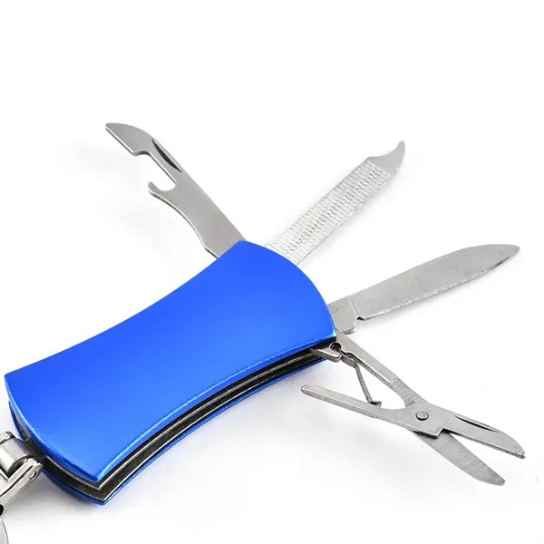 Multi Tool Keychain with Bottle Opener and Knife