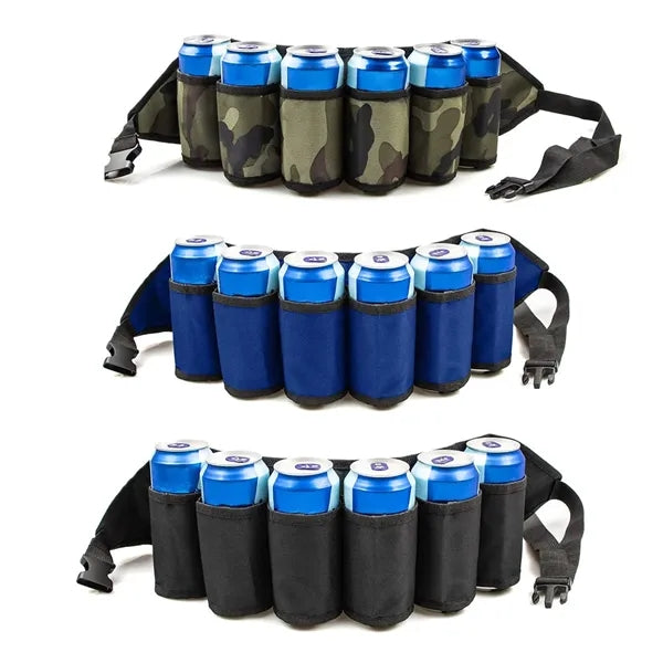 6 Beer Cans Belt Holder