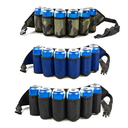 6 Beer Cans Belt Holder