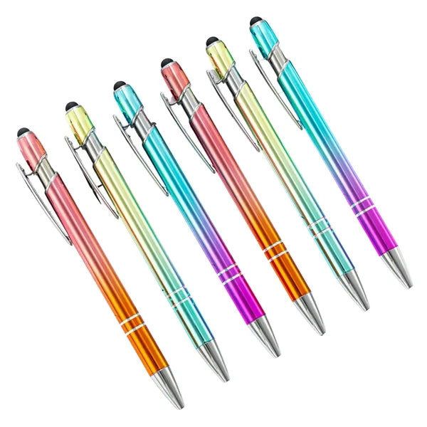 Metal Ballpoint Pen with Stylus Tip