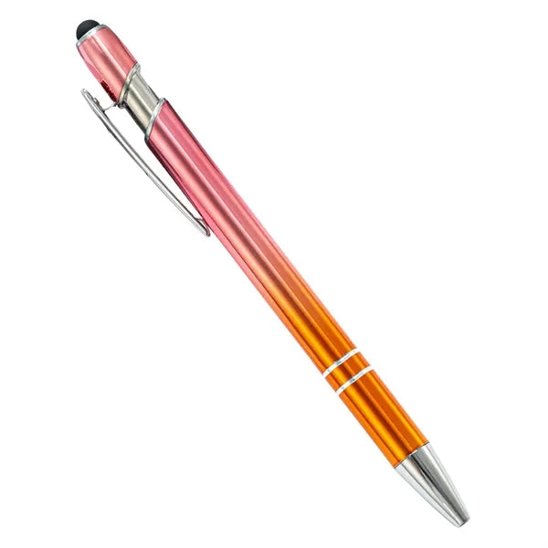 Metal Ballpoint Pen with Stylus Tip