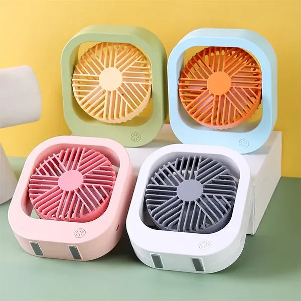 Small Handheld Electric Fan USB  Portable Rechargeable