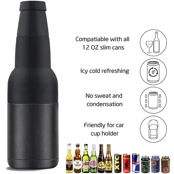 Assembly Slim  Beer  Holder Bottle and Can Cooler