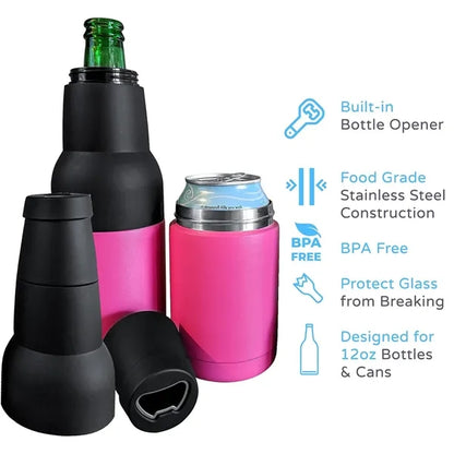 Assembly Slim  Beer  Holder Bottle and Can Cooler