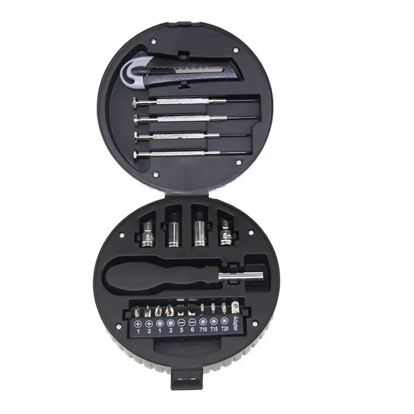 Tire Shaped Multi Tool Kit With Screwdrivers And Pliers