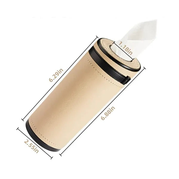 Car Tissue Holder with Built-in Safety Hammer