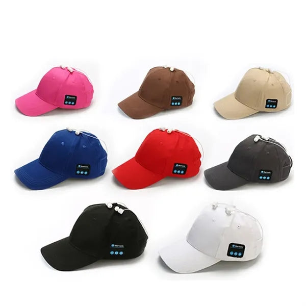 Bluetooth Music Baseball Cap with Wireless Headset