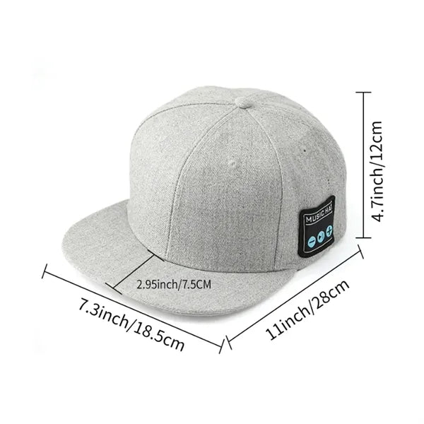 Wireless Bluetooth Speaker Hat with Stereo Sound