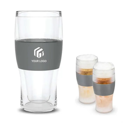 16oz double walled insulated ice pint beer glasses tumbler