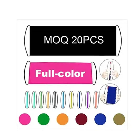 Custom Handheld Banner with Logo Picture Text