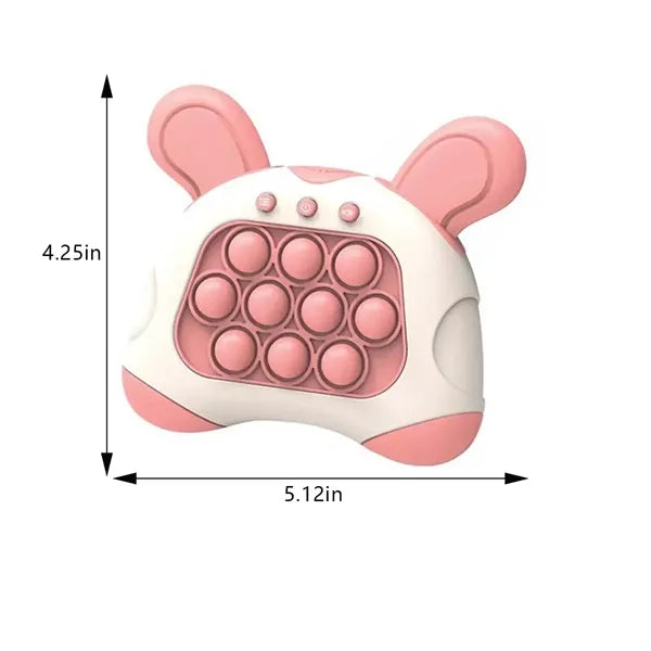 Fidget Game Light up Pop Bubble Kids Adults Quick Push Toy