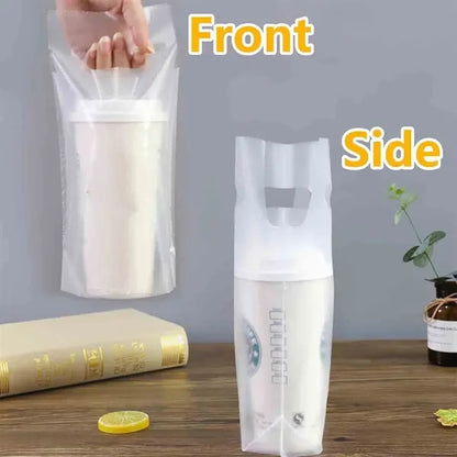 Clear Plastic Take Out Bag